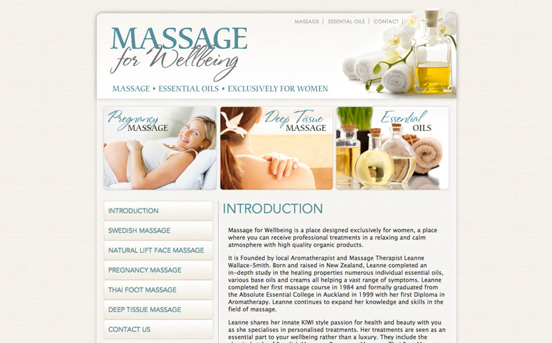 Massage for Wellbeing