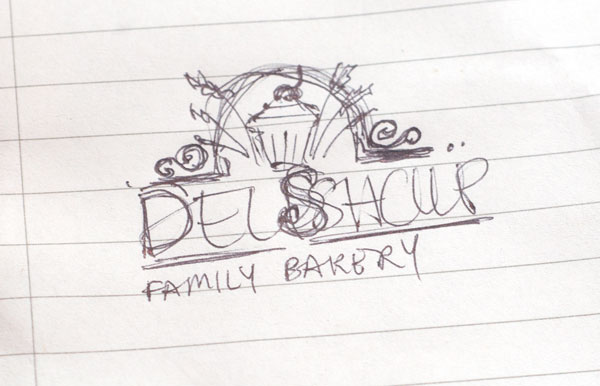 Sketch of the logo